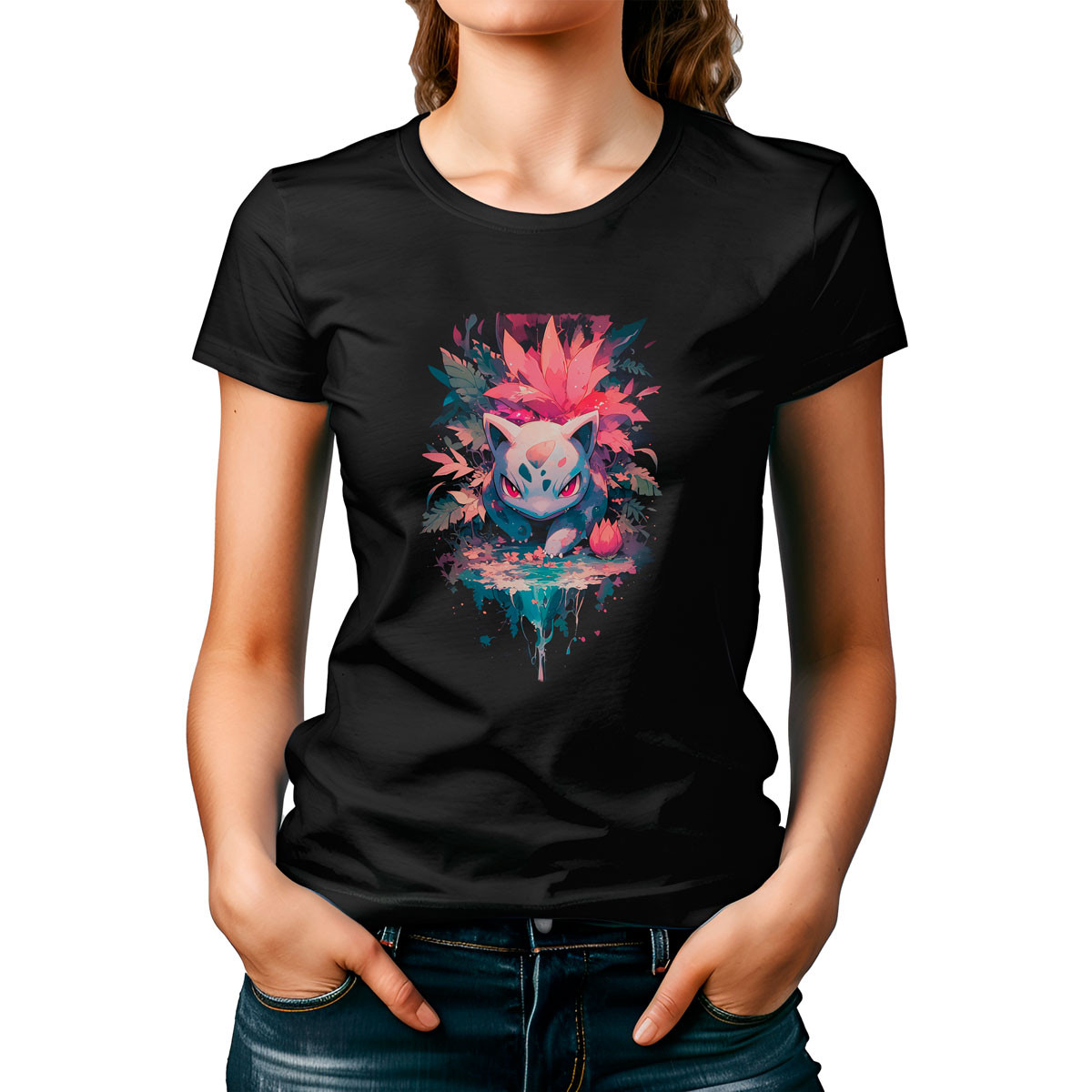 poleras-mujer-batalla-poleras-mujer-design-ivysaur-dark-pok-monanime