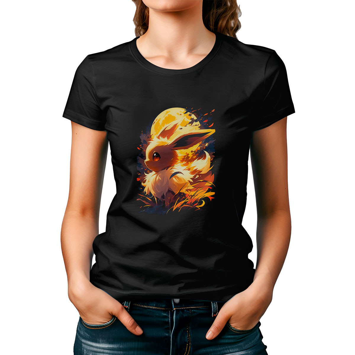 poleras-mujer-dise-o-brillante-silueta-eevee-pok-mon-anime