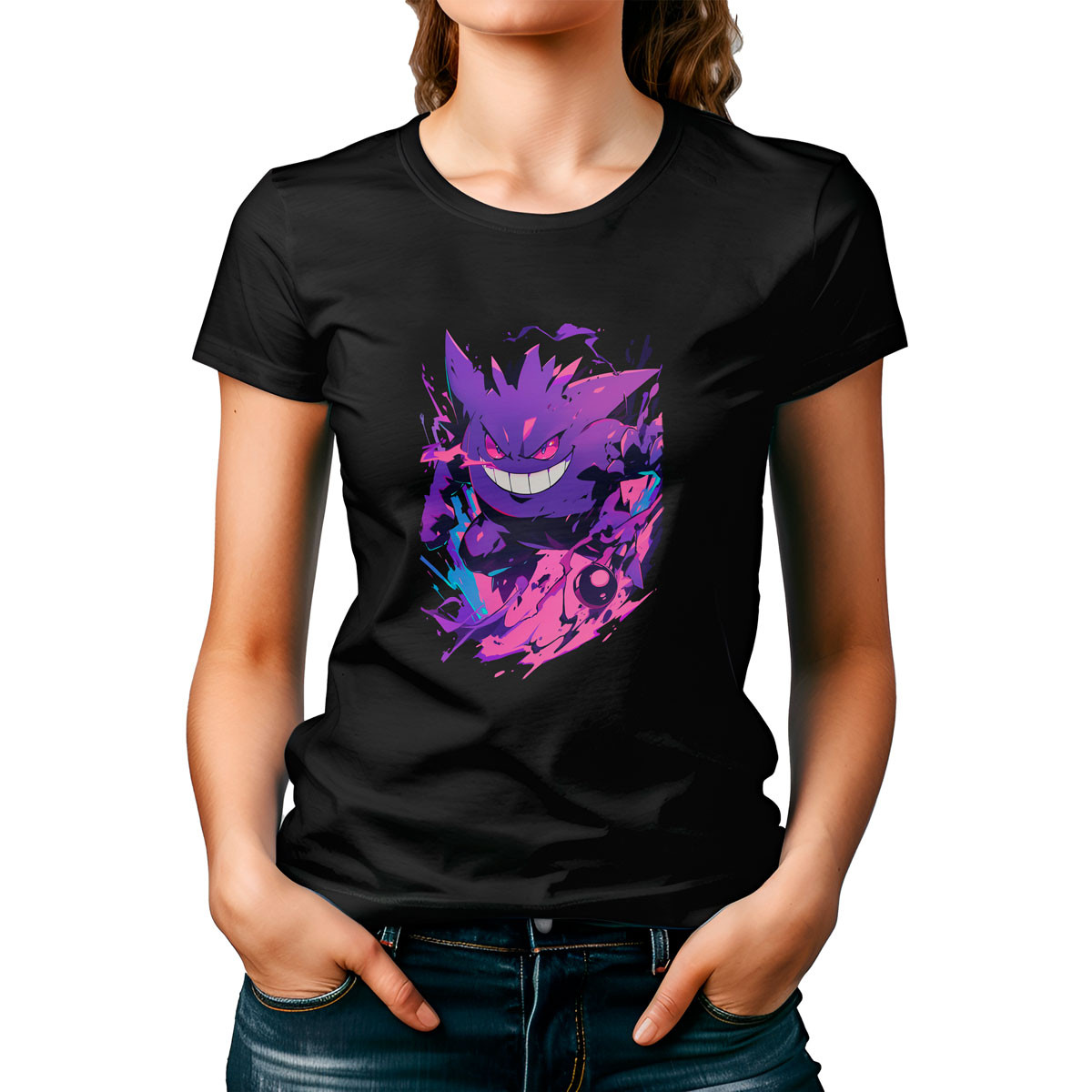 poleras-mujer-dise-o-gengar-shiny-pok-dex-anime-negra
