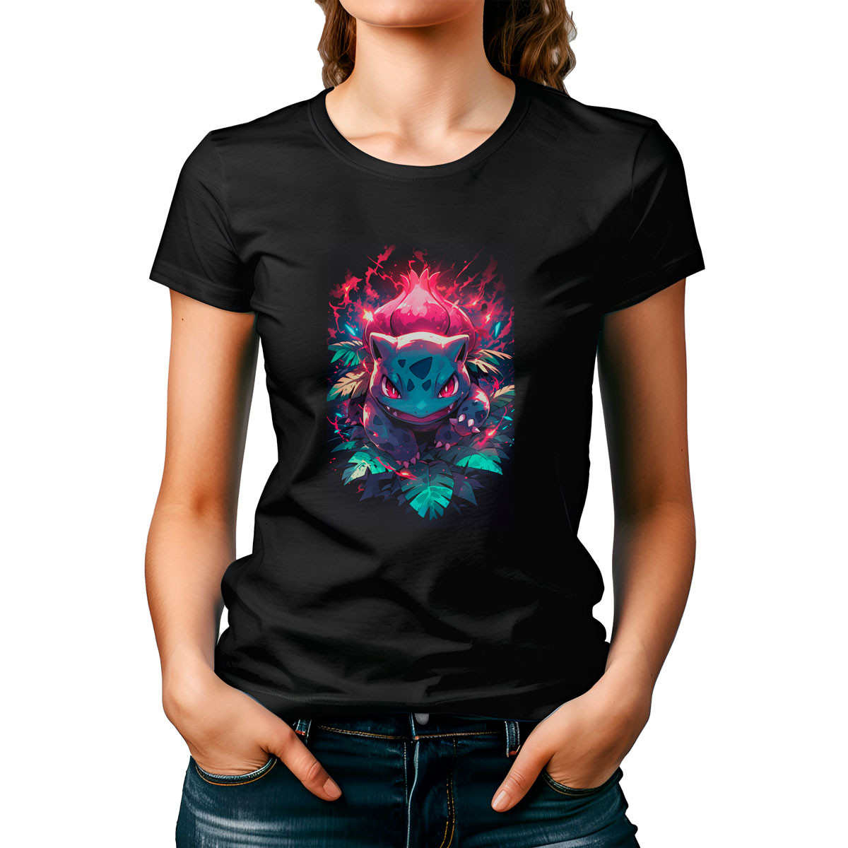 poleras-mujer-dise-o-ivysaur-pok-mon-anime-negro