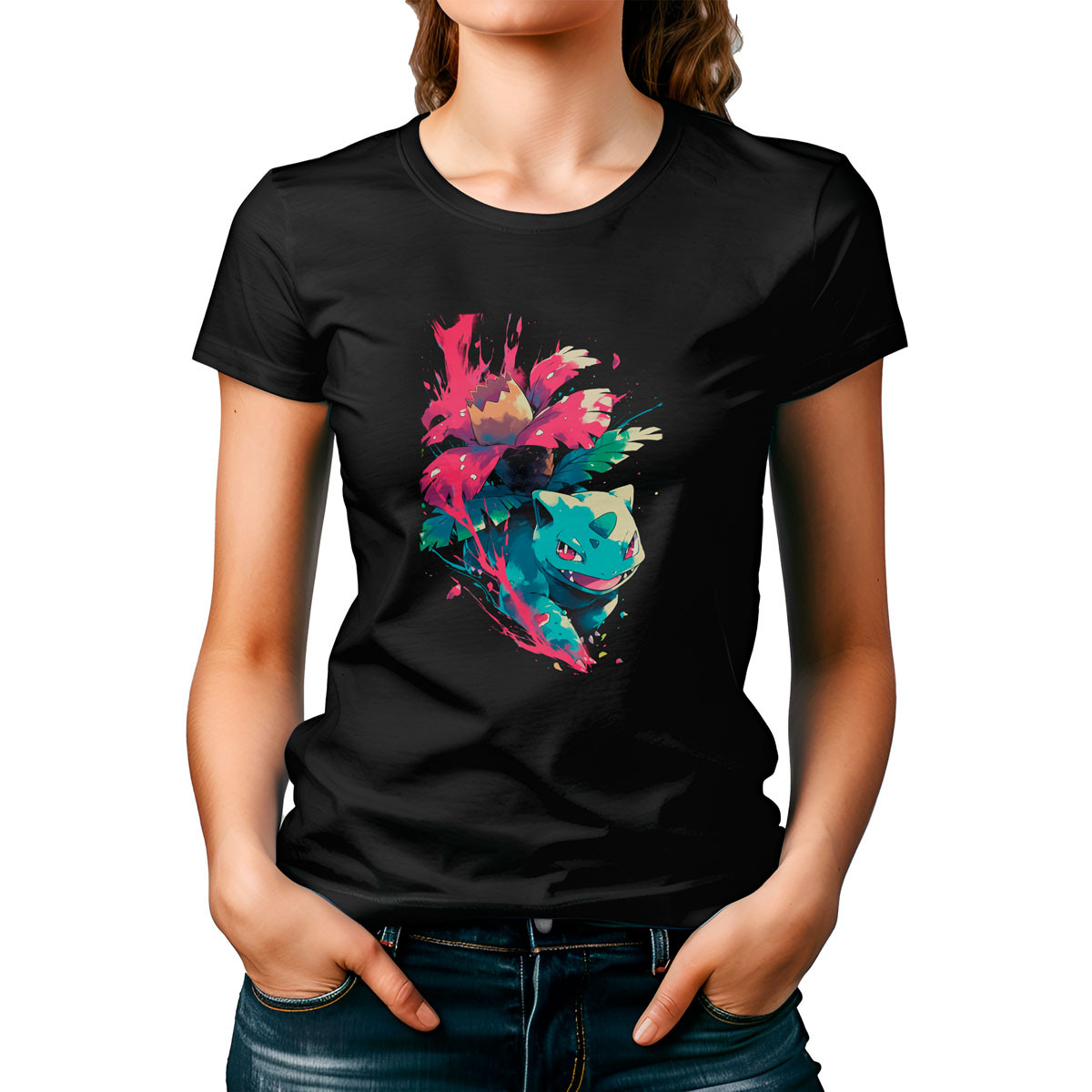 poleras-mujer-dise-o-ivysaur-pokemon-manga-corta-