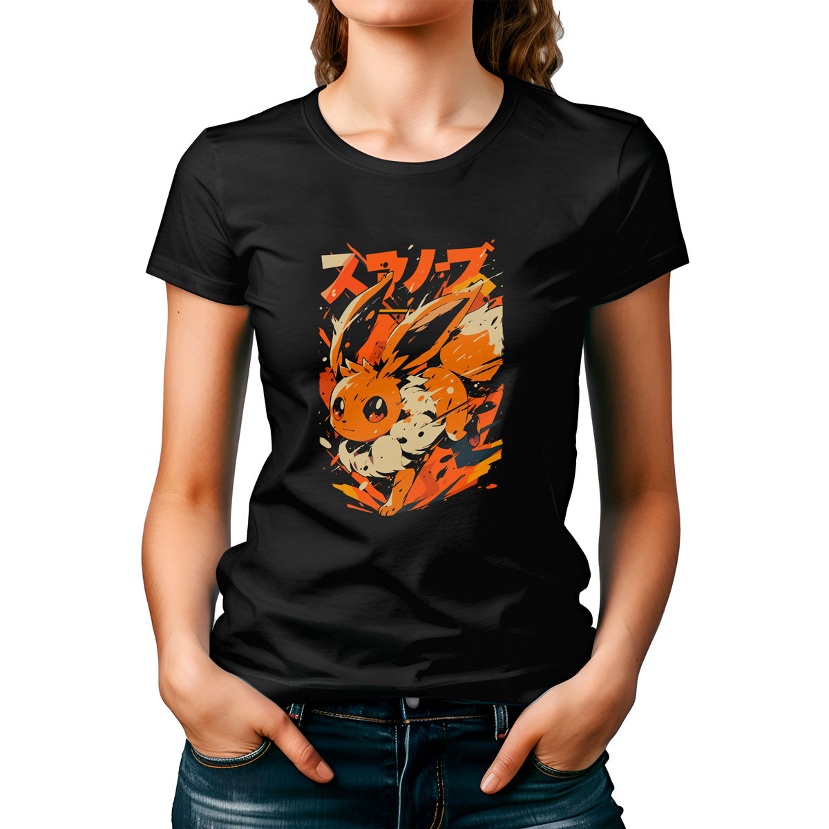 poleras-mujer-eevee-doubleedge-manga-corta
