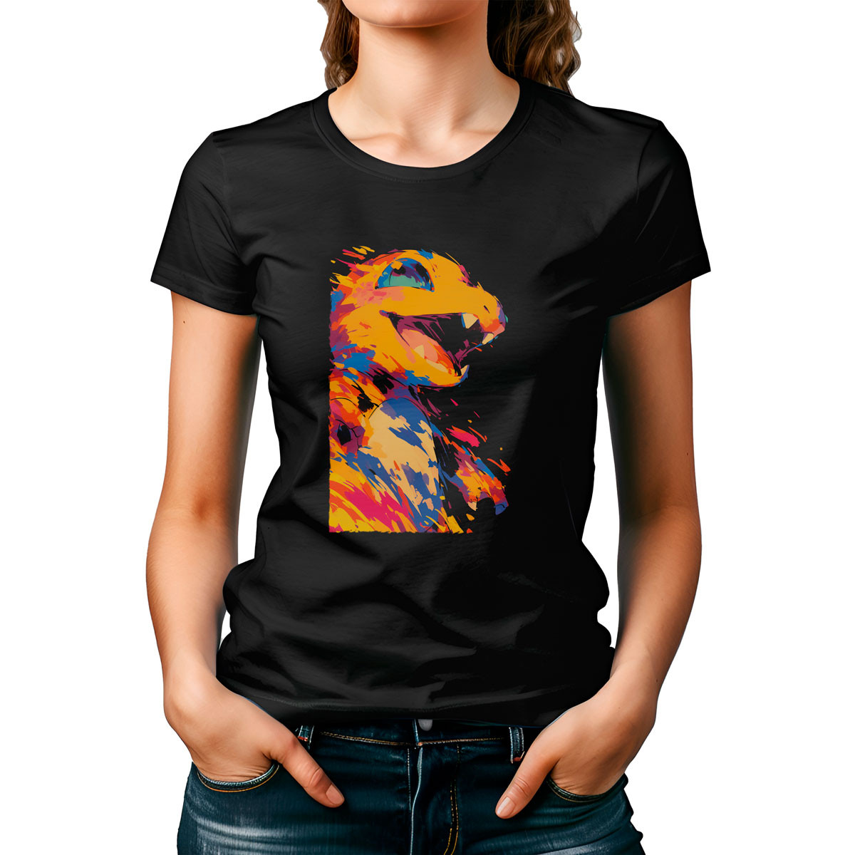 poleras-mujer-estampada-dise-o-charmander-anime