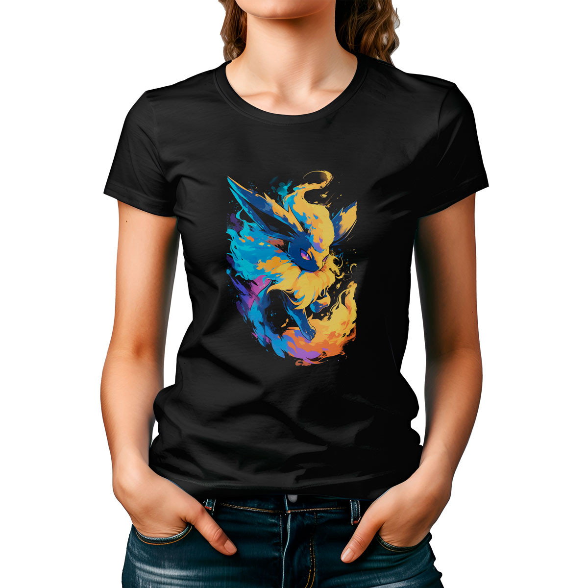 poleras-mujer-estampada-entrenador-flareon-pokemon