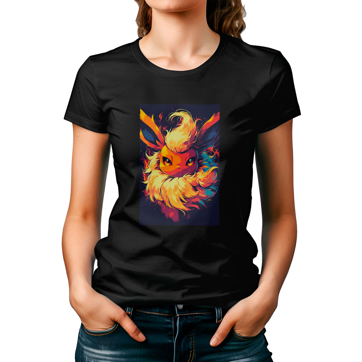 poleras-mujer-estampada-flareon-face-pokemon