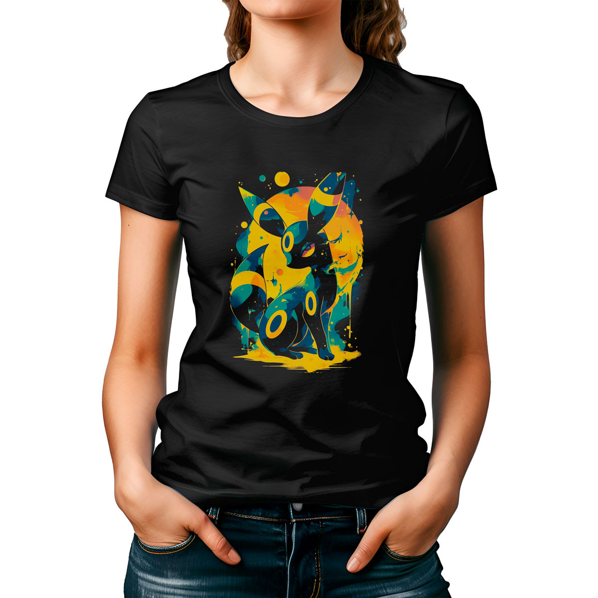 poleras-mujer-estampada-frontal-batallas-pok-mon-umbreon-dark-anime