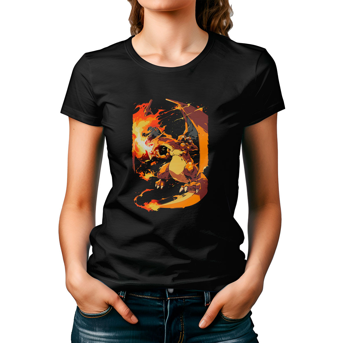 poleras-mujer-estampada-frontal-charizard-flamethrower-pok-mon
