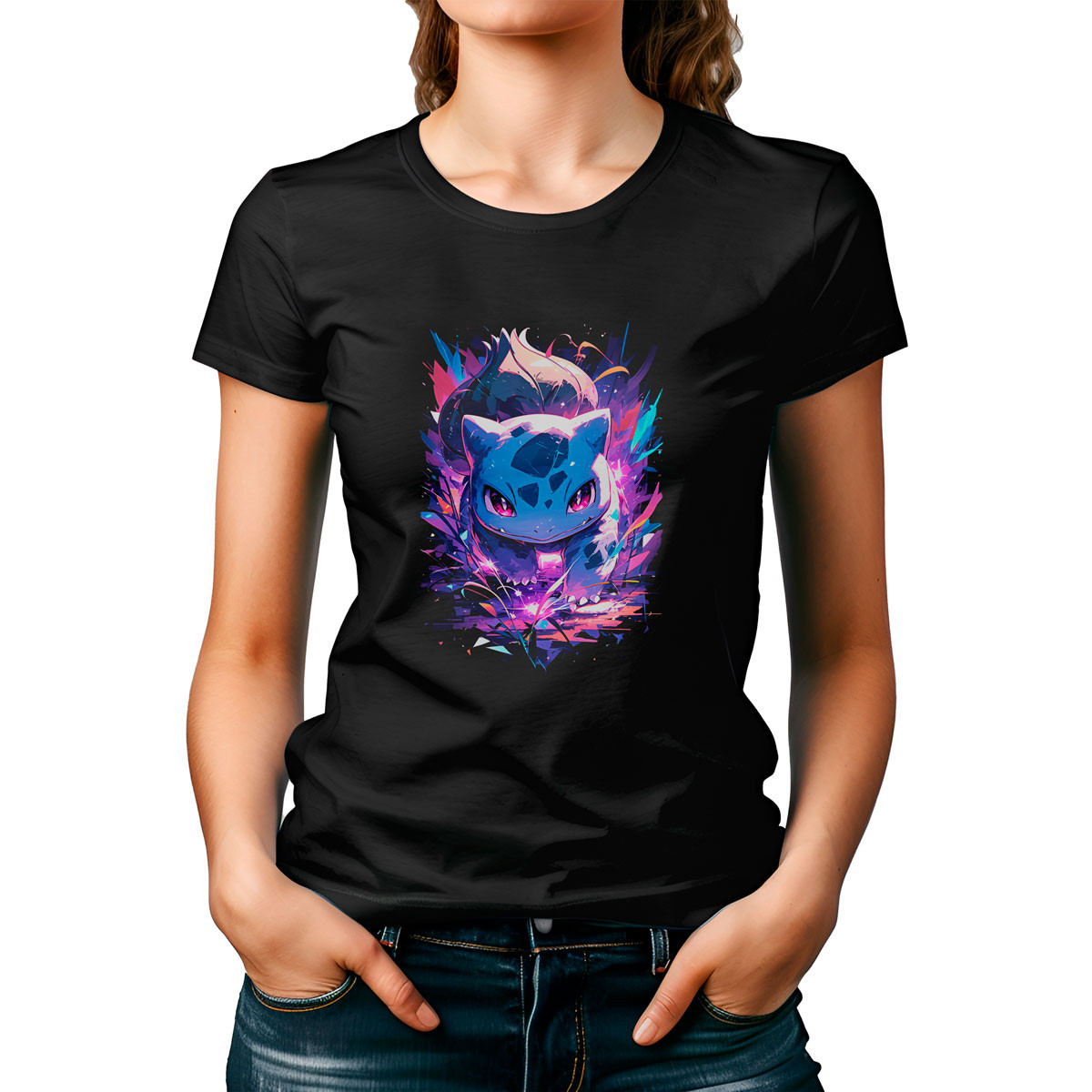 poleras-mujer-estampado-batallas-pok-mon-bulbasaur-vinil-tido