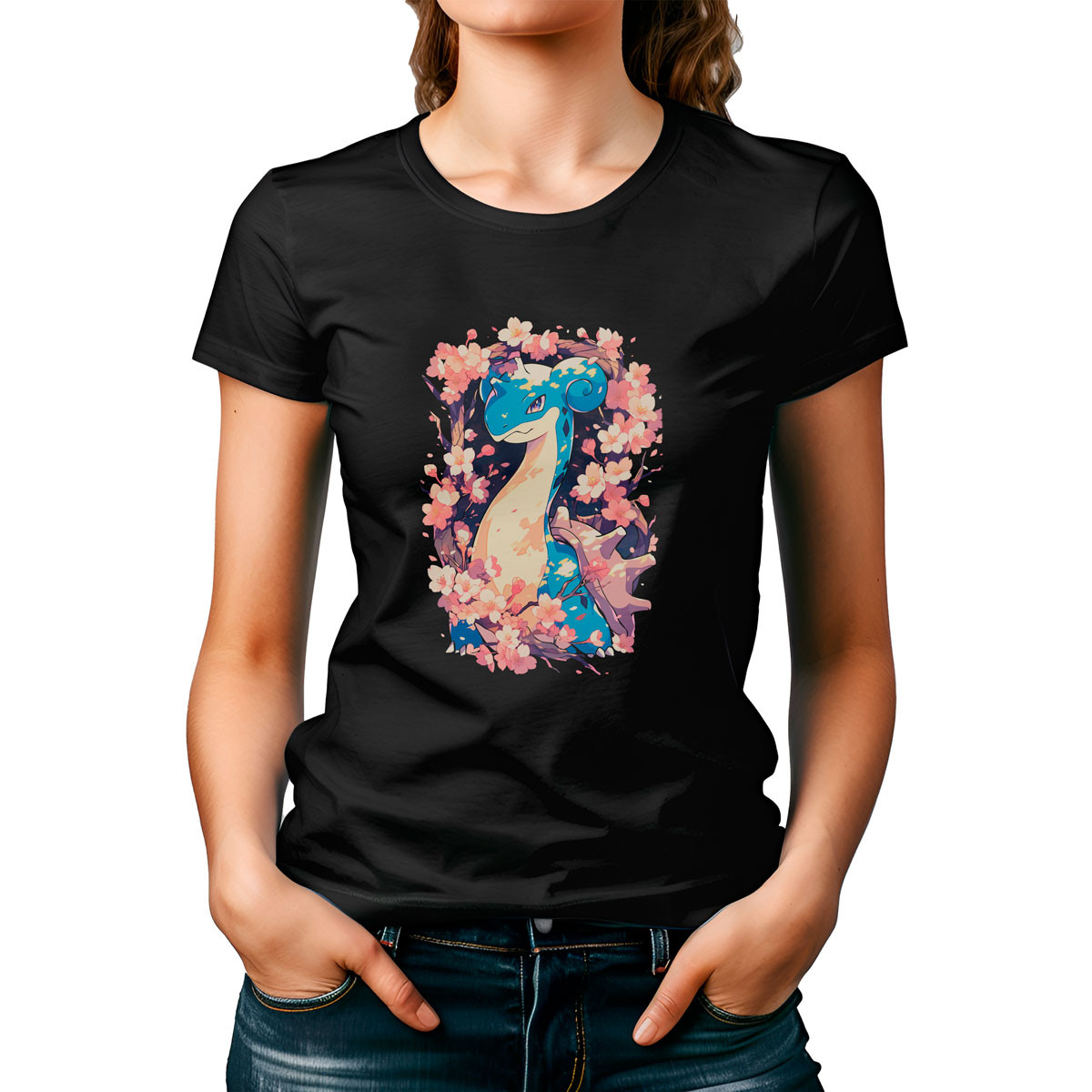 poleras-mujer-estampado-lapras-flores-cerezo-pok-mon-anim-