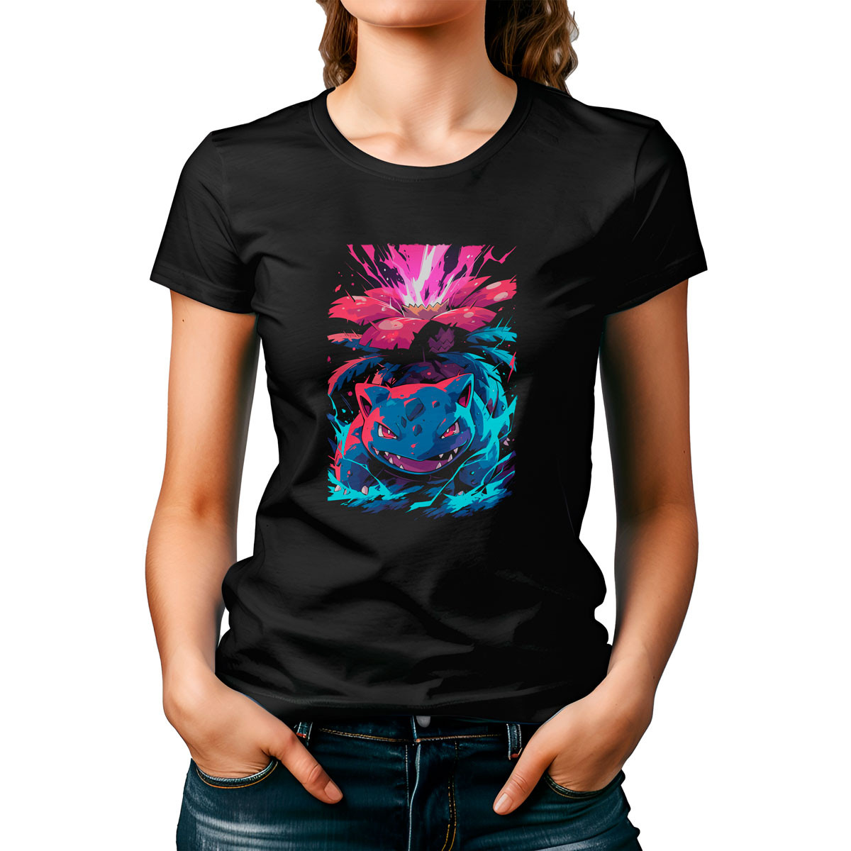 poleras-mujer-estampado-suave-de-venusaur-con-habilidad-latigazo-cepa