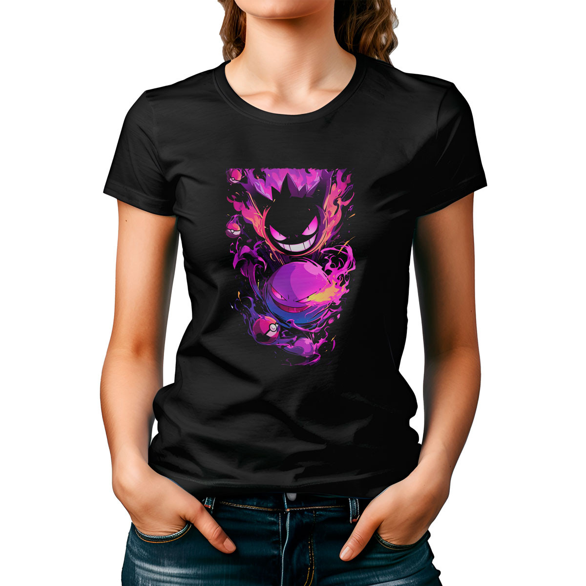 poleras-mujer-gastly-destiny-bond-gym-pok-mon