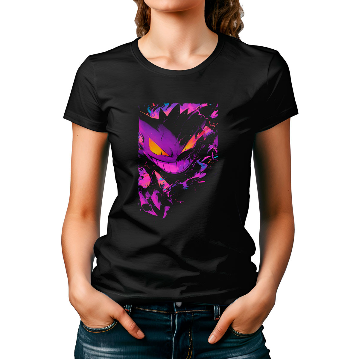 poleras-mujer-haunter-face-closeup-pokemon-anime