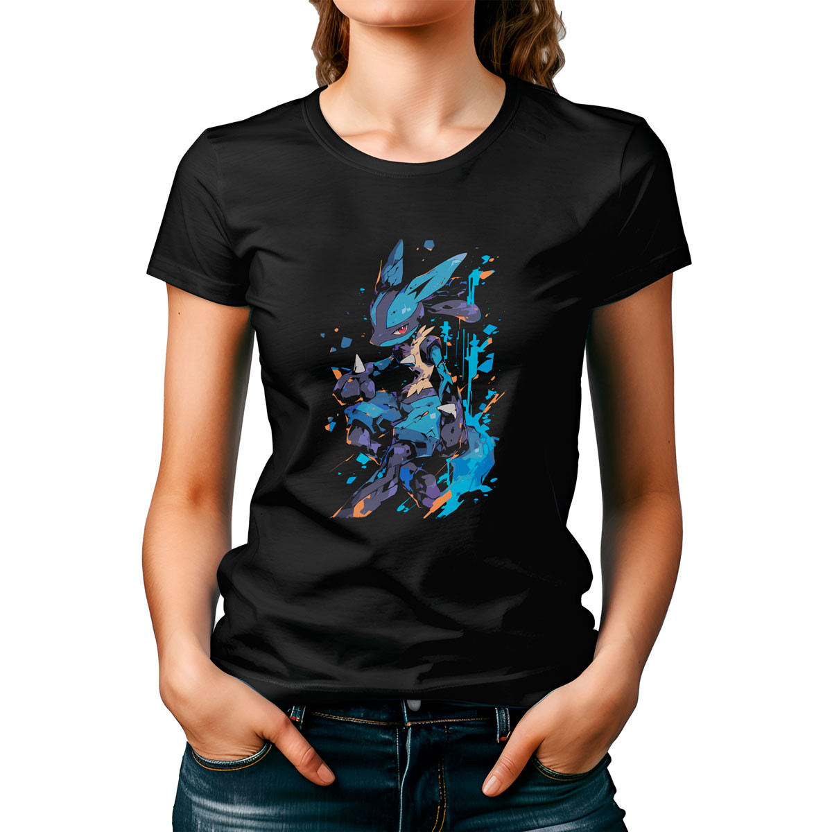 poleras-mujer-lucario-cute-pokemon-black-ba-23