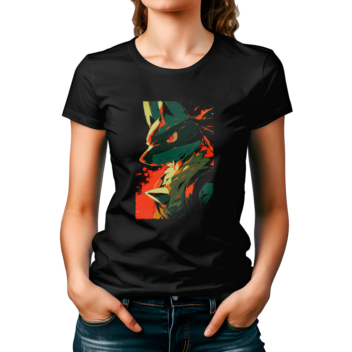poleras-mujer-lucario-face-closeup-anime