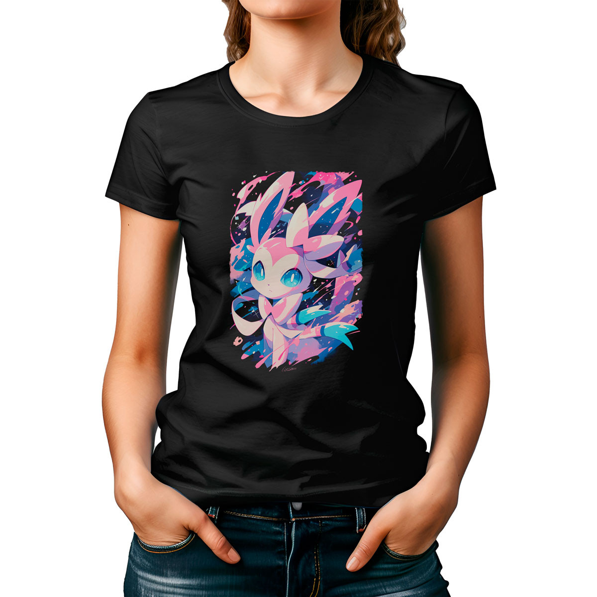 poleras-mujer-negro-entrenador-sylveon-babydoll-eyes