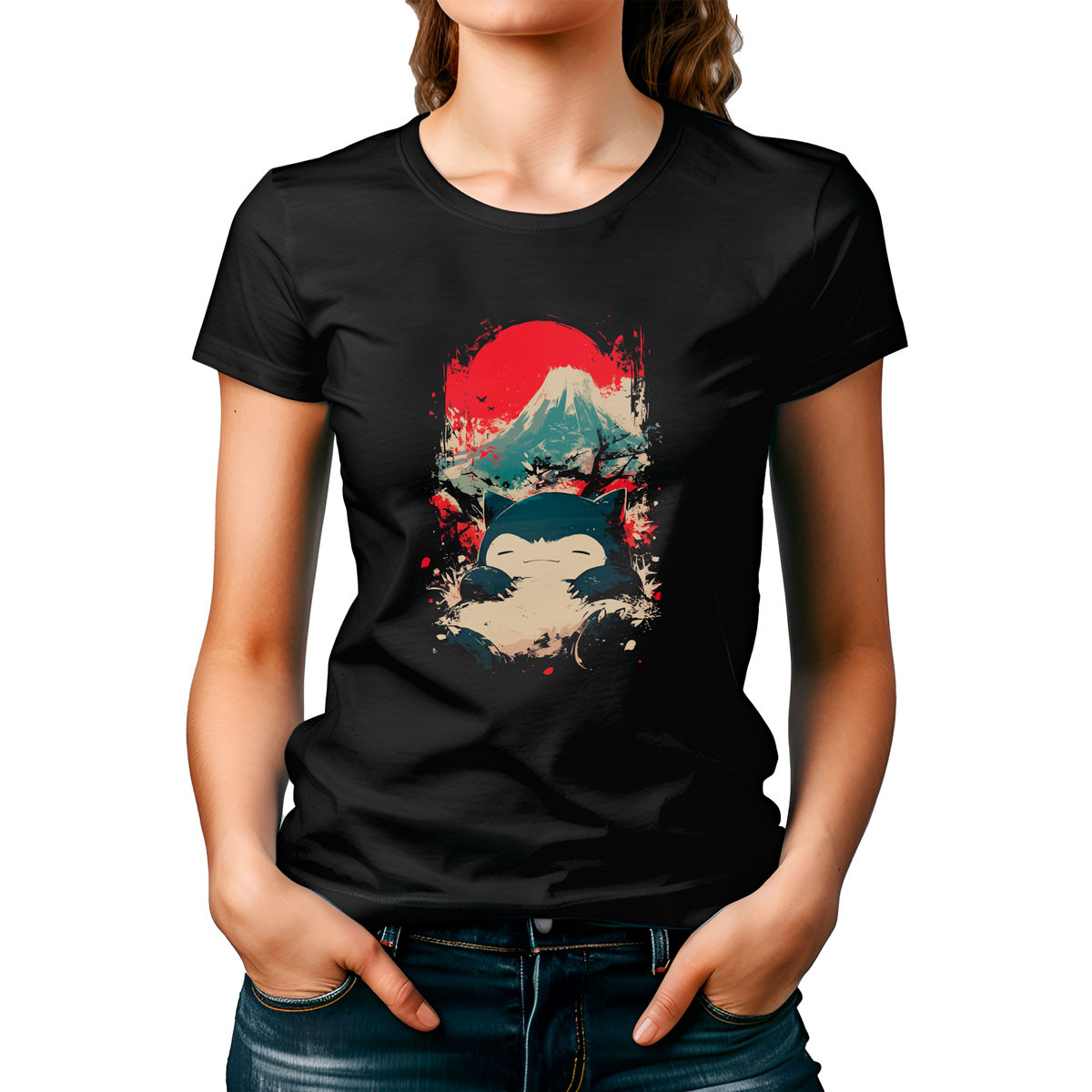 poleras-mujer-negro-shiny-snorlax-minimalista-pok-mon-anime-03
