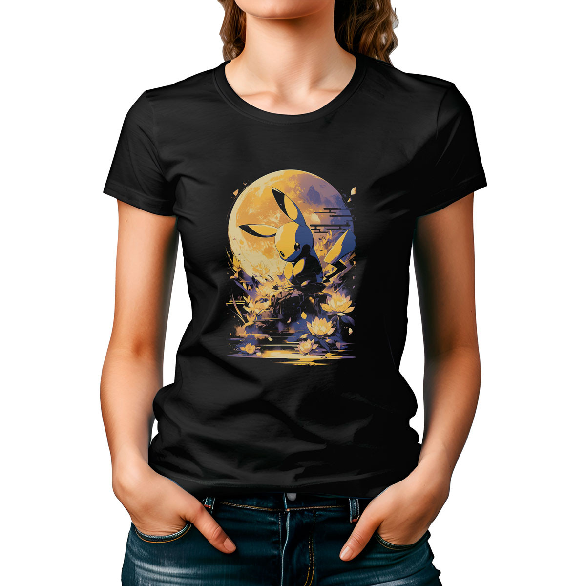 poleras-mujer-pikachu-y-luna-pok-mon-estampada