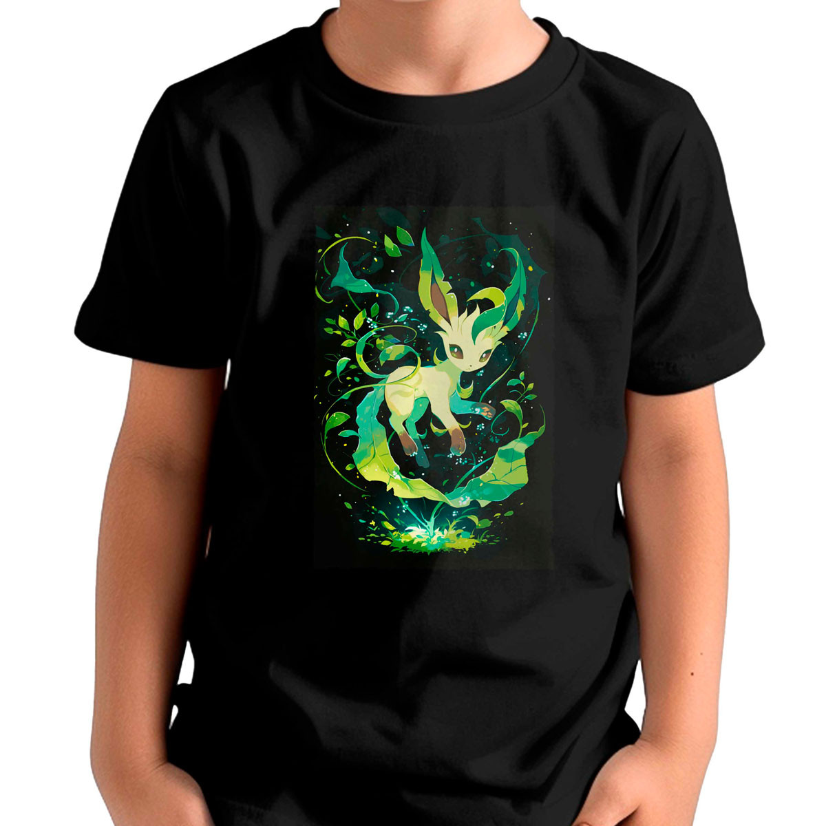 poleras-negra-con-dise-o-leafeon-de-pokemonanime-para-gym