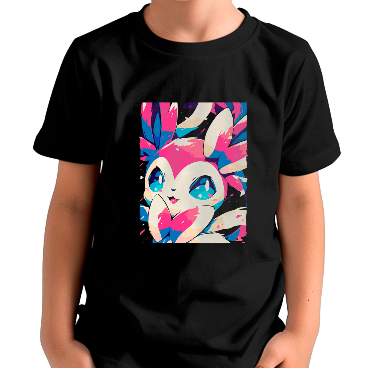 poleras-negra-gym-sylveon-face-pokemon