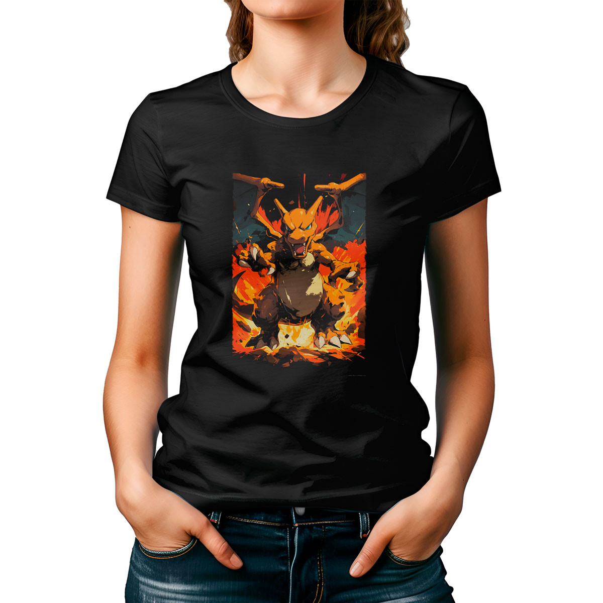 poleras-negro-gym-pokemon-charizard-wave-13