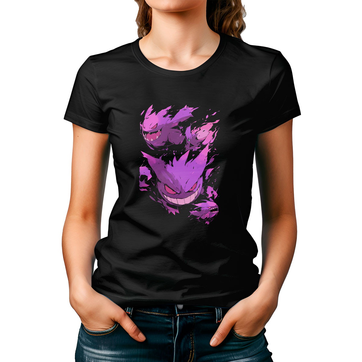 poleras-suave-dise-o-gengar-pokemon-negro-fondo-brilloso