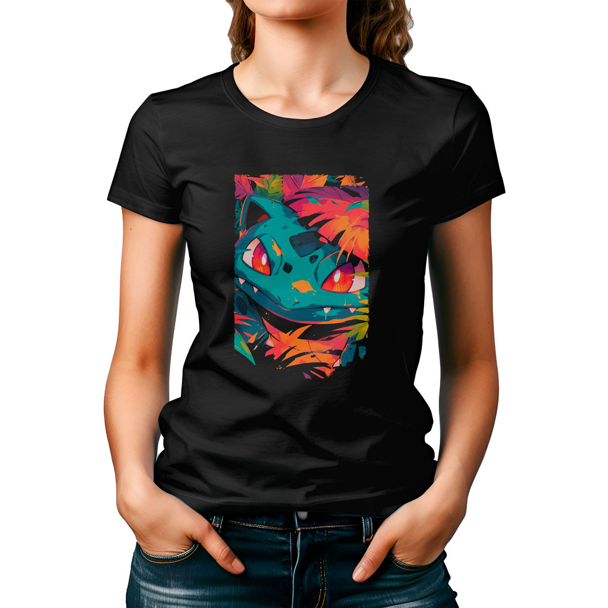 poleras-venusaur-ojos-cercanos-pok-mon-dise-o-alta-calidad