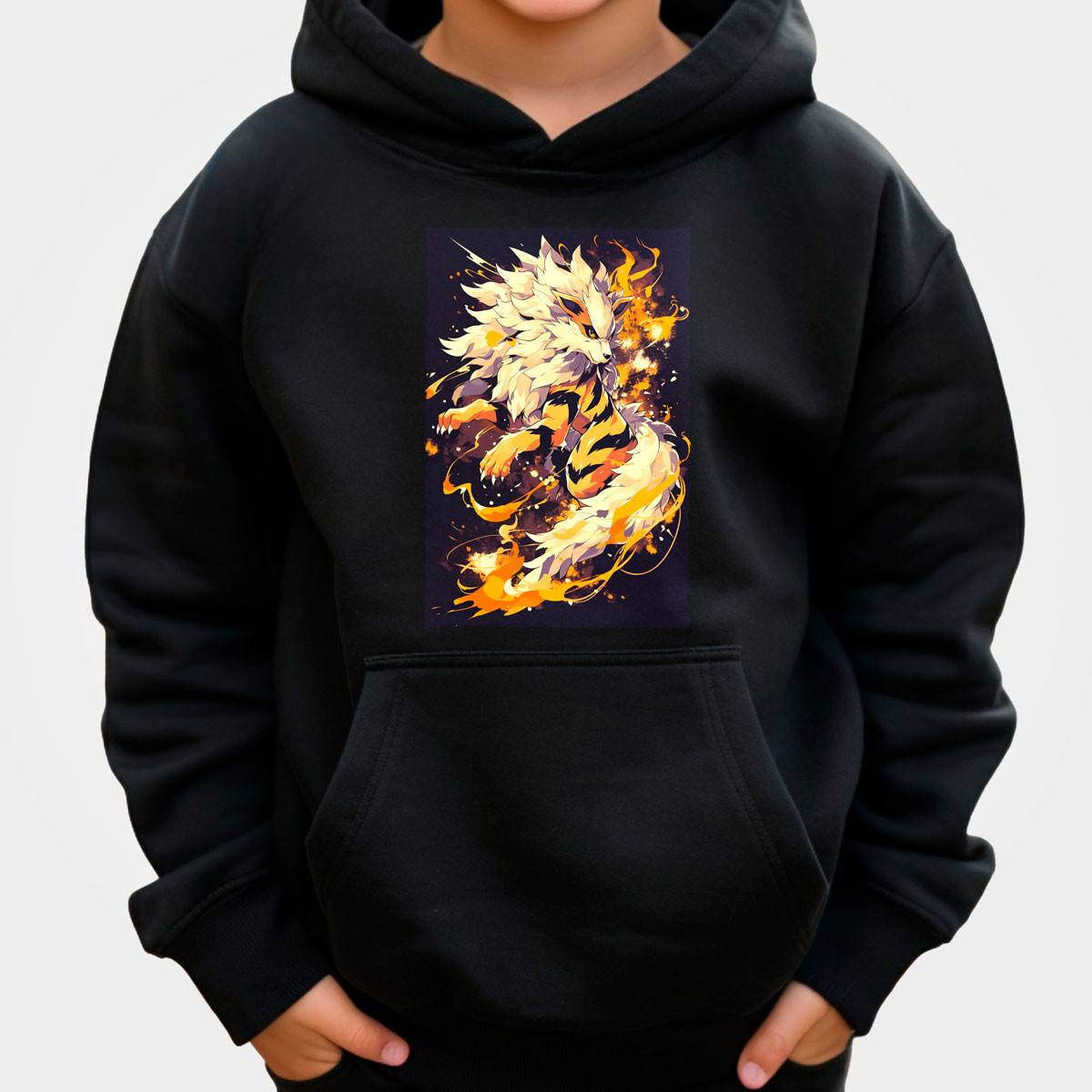 poleron-anime-algod-n-pok-dex-arcanine-brillante-pok-mon-anime-negro