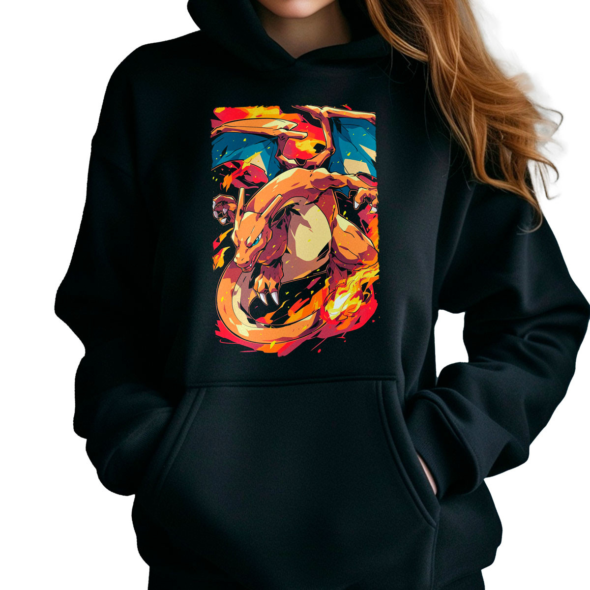 poleron-anime-charizard-atacando-alta-calidad