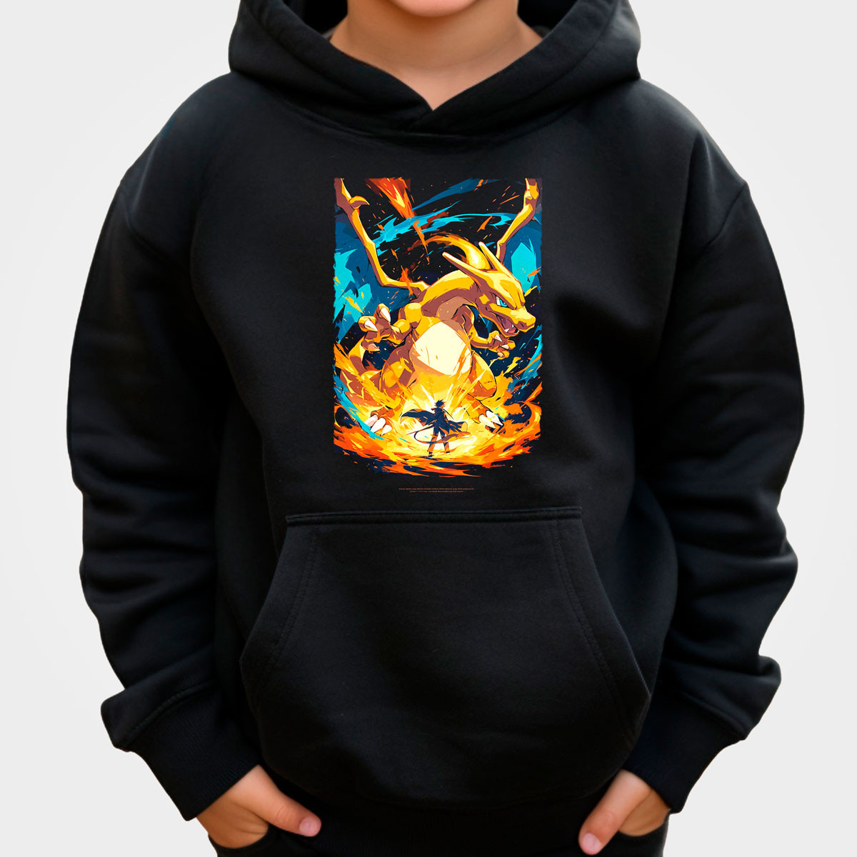 poleron-anime-charizard-batallas-pokemon-estampada