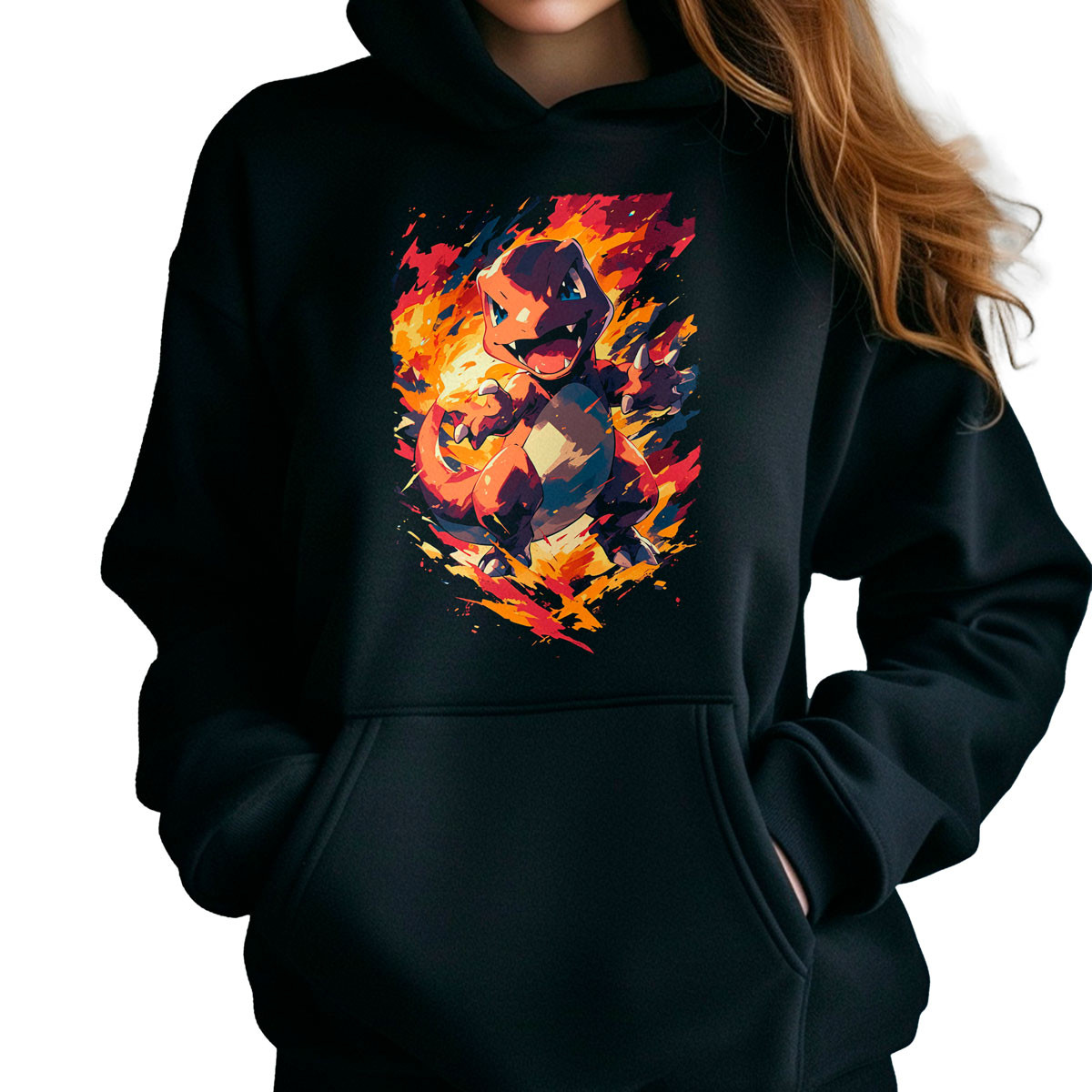 poleron-anime-charmander-batalla-alta-calidad