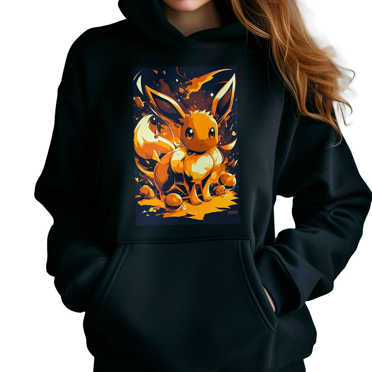poleron-anime-eevee-brillante-gym-design