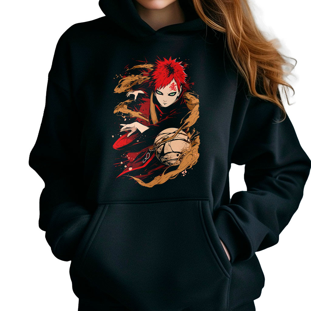 poleron-anime-gaara-determination-manga-corta