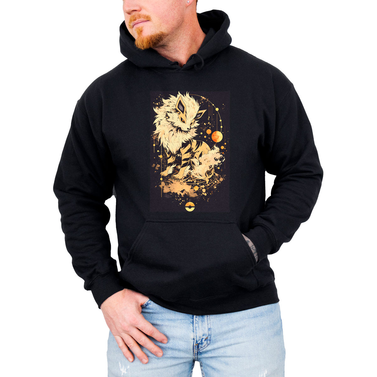 poleron-anime-hombre-arcanine-y-luna-pok-mon-b