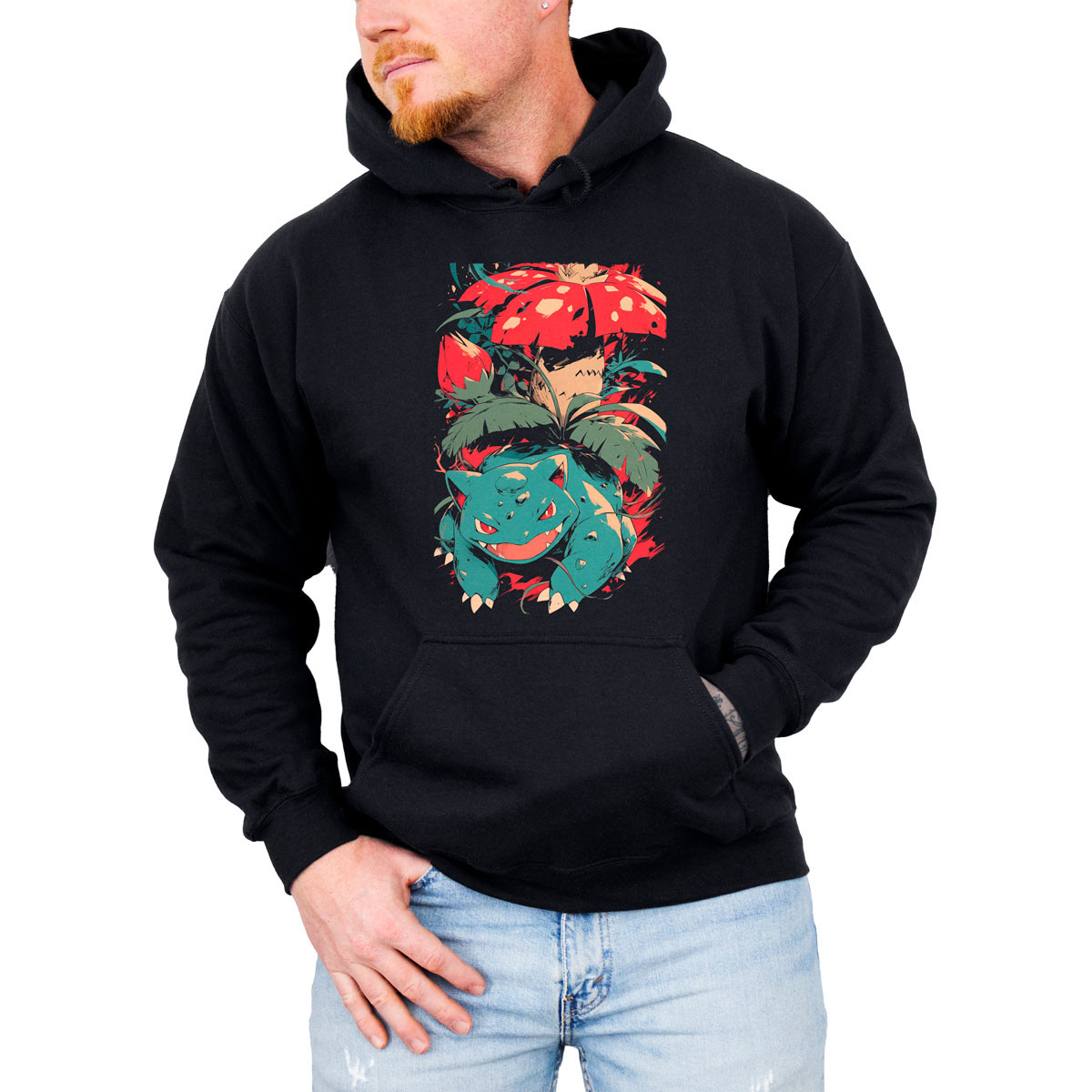 poleron-anime-hombre-design-ivysaur-battle-brillante