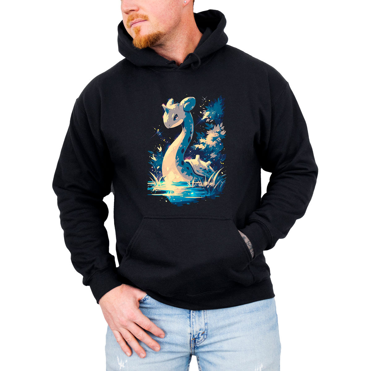 poleron-anime-hombre-lapras-pokemon-negro