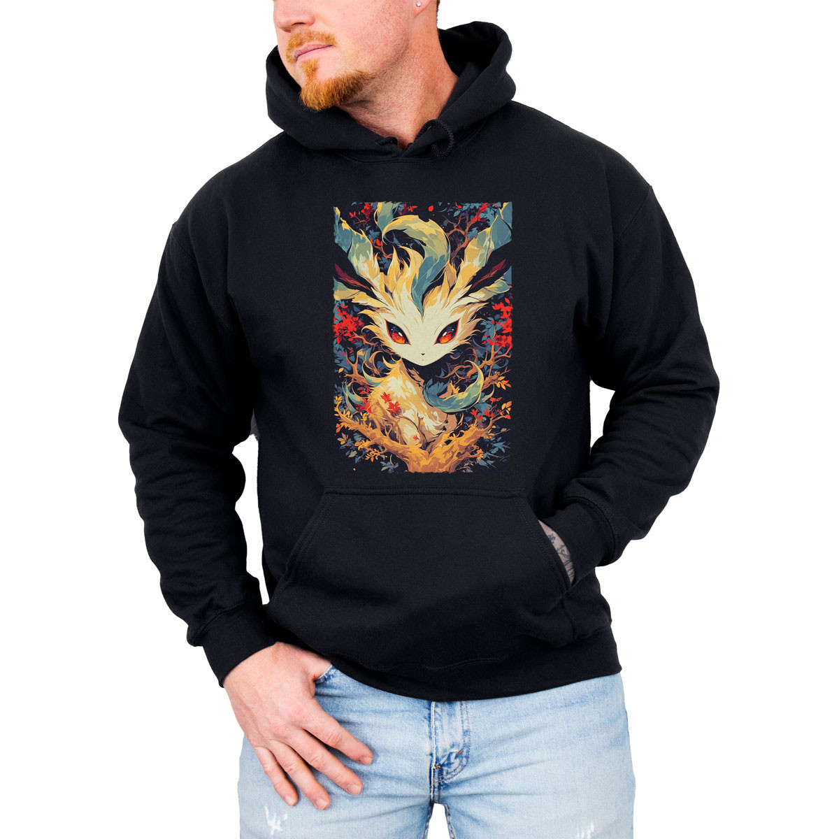 poleron-anime-hombre-leafeon-pokemon-anime-black-ba