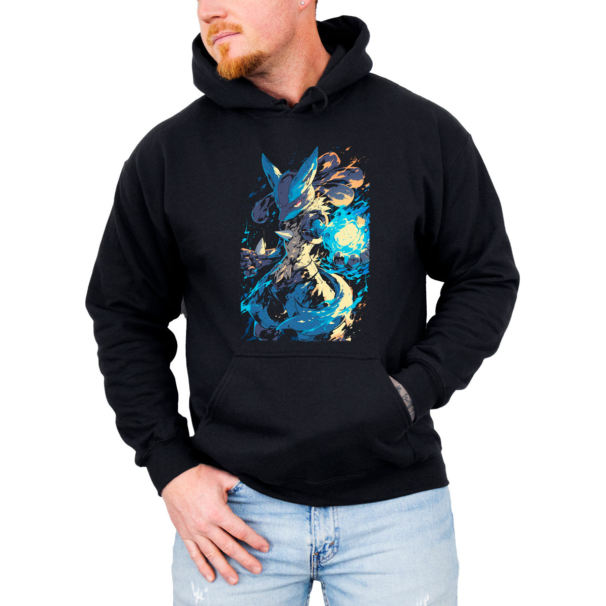 poleron-anime-hombre-lucario-dragon-pulse-pok-mon