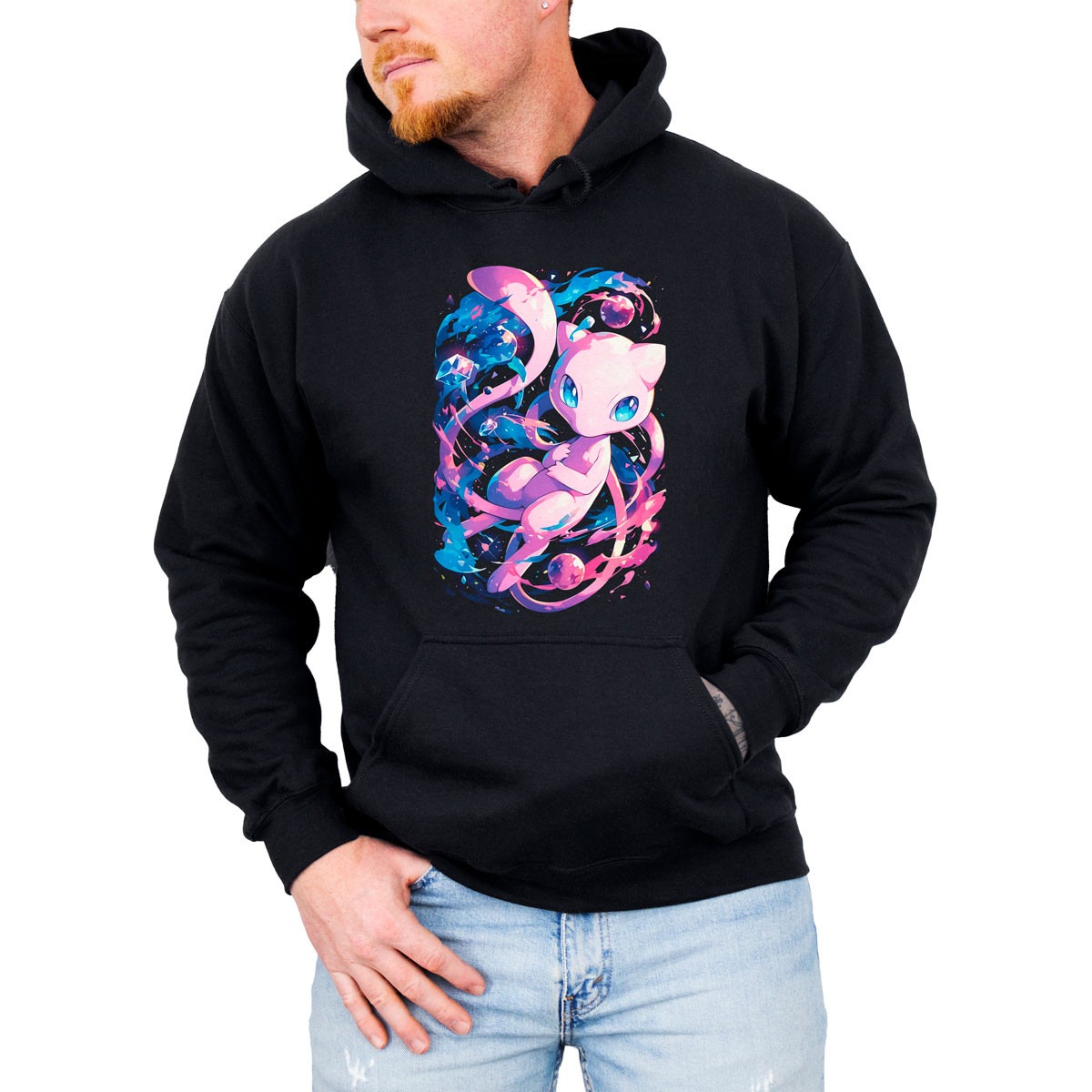 poleron-anime-hombre-mew-pokemon-negro-fond-