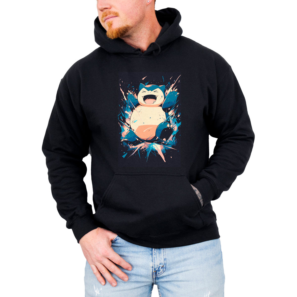 poleron-anime-hombre-snorlax-atacando-en-batalla