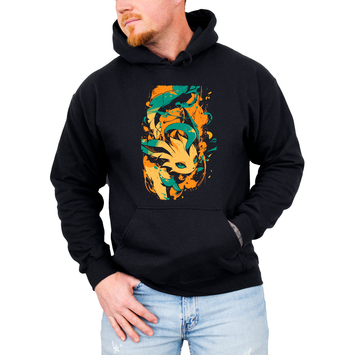 poleron-anime-leafeon-giga-drain-entrenador