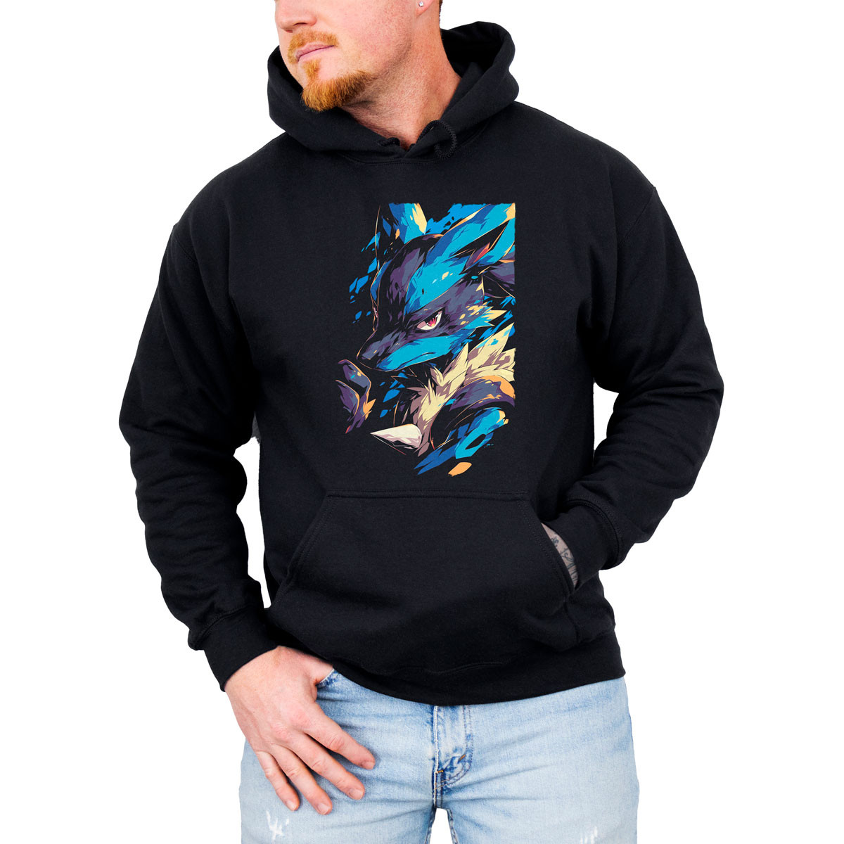 poleron-anime-lucario-face-closeup-pok-mon