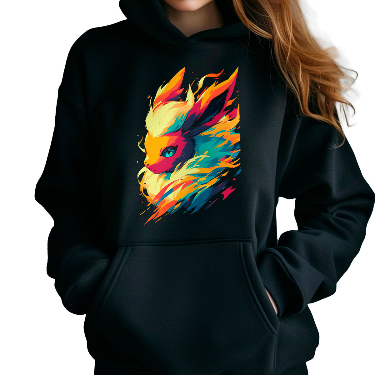poleron-anime-manga-corta-batallas-pok-mon-flareon-face-closeup