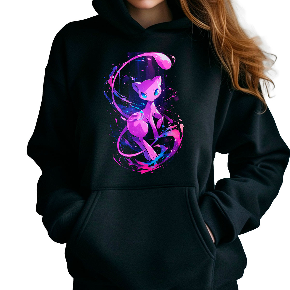 poleron-anime-mew-cute-pokemon-negro-brillante