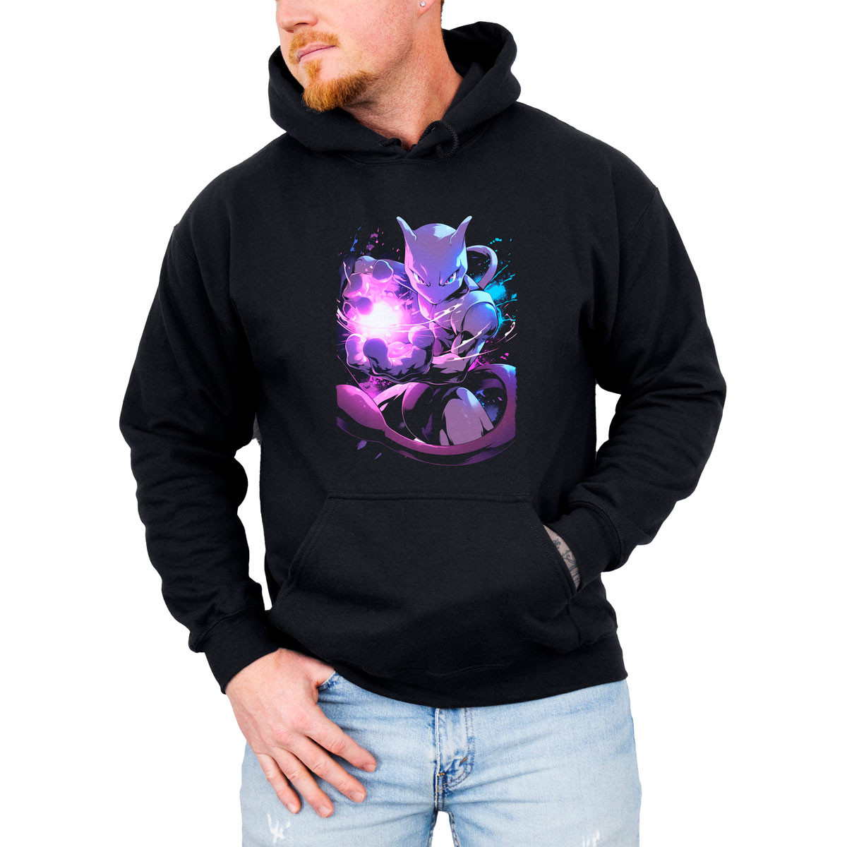 poleron-anime-mewtwo-brillante-pokemon-negra