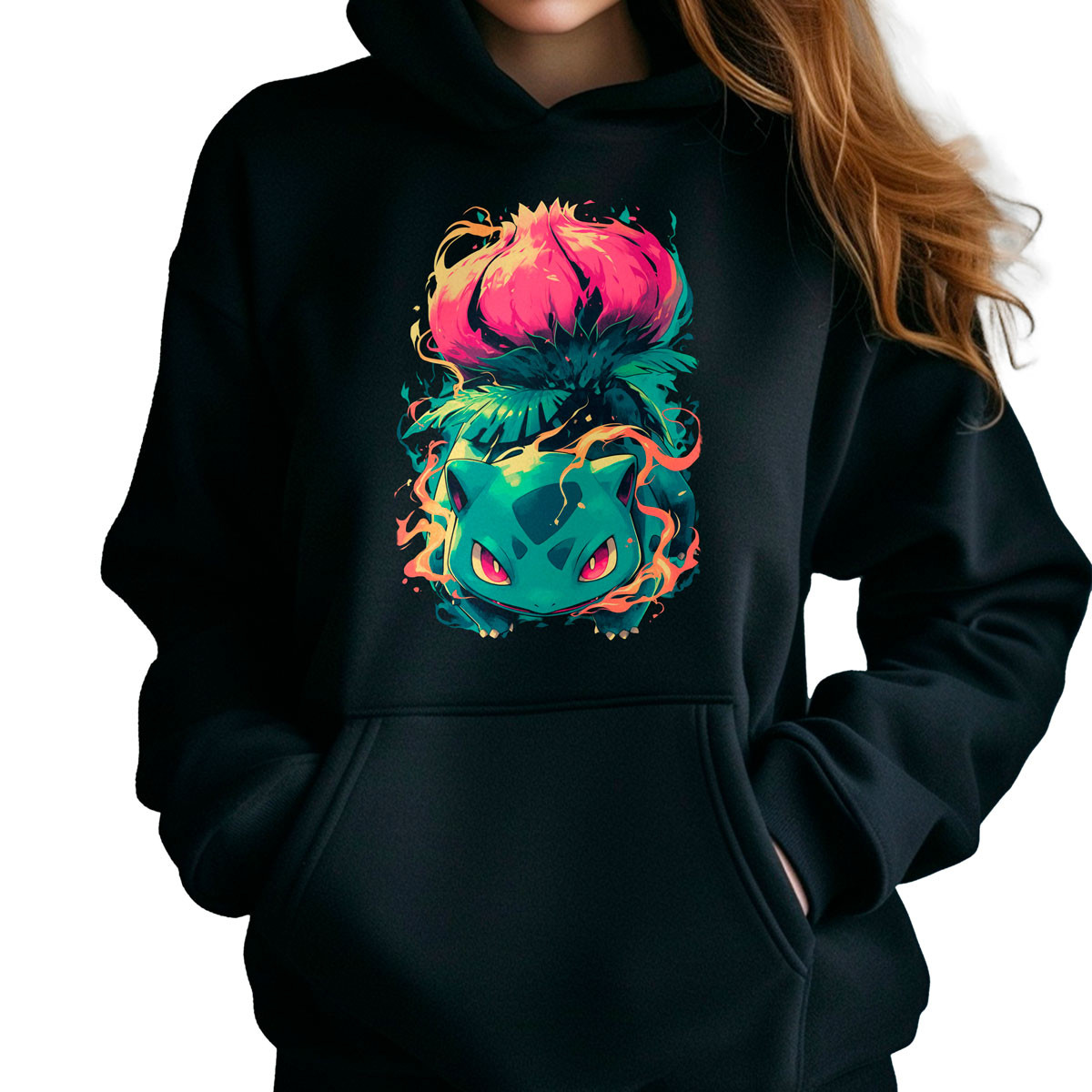 poleron-anime-mujer-algodon-batalla-bulbasaur-seed-bomb