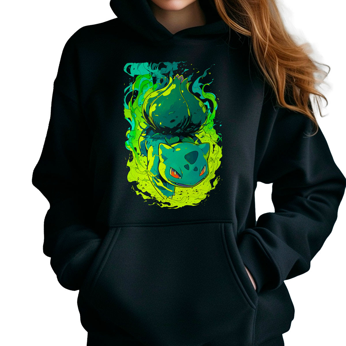 poleron-anime-mujer-batallas-pok-mon-bulbasaur-seed-bomb