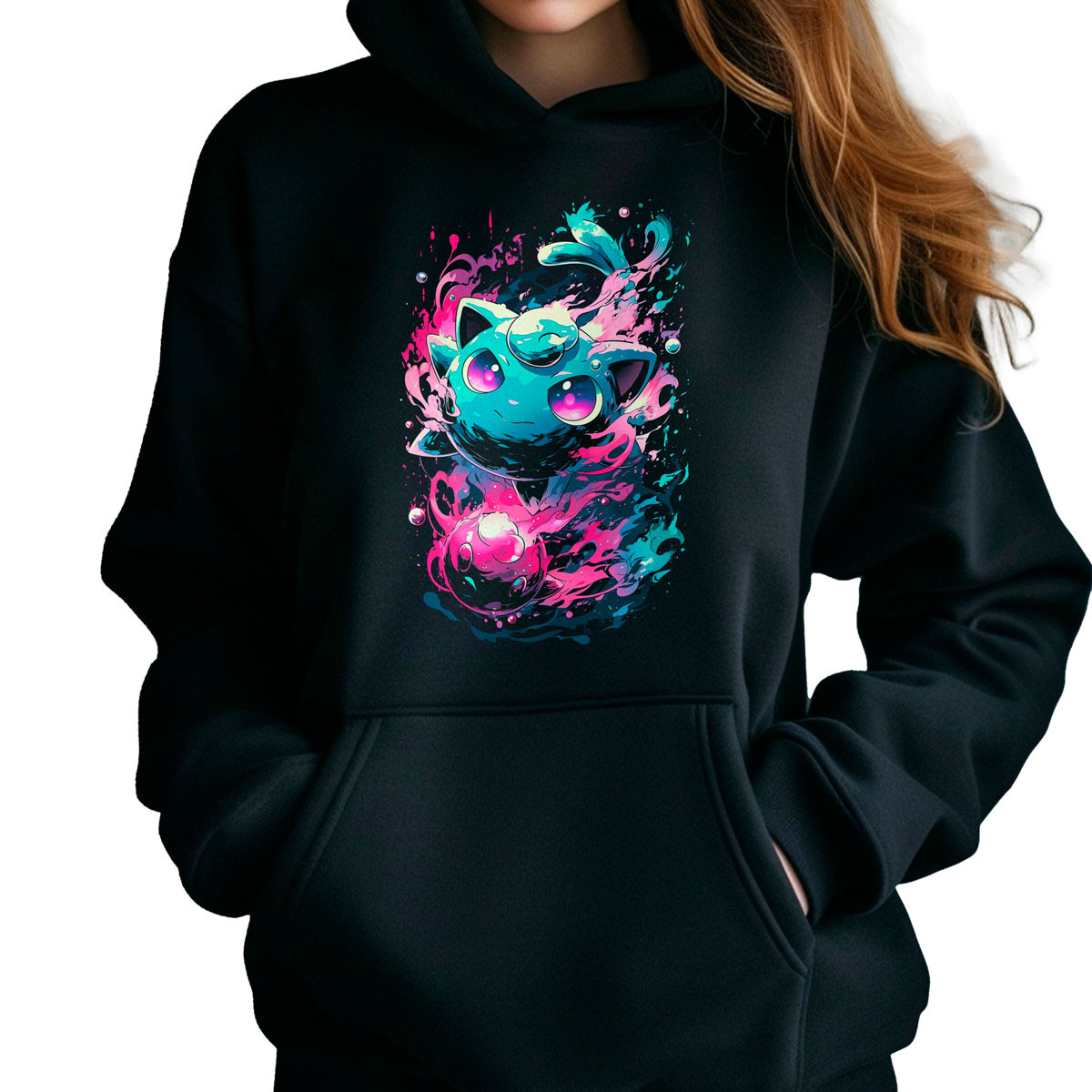poleron-anime-mujer-dise-o-jigglypuff-negro-brillante