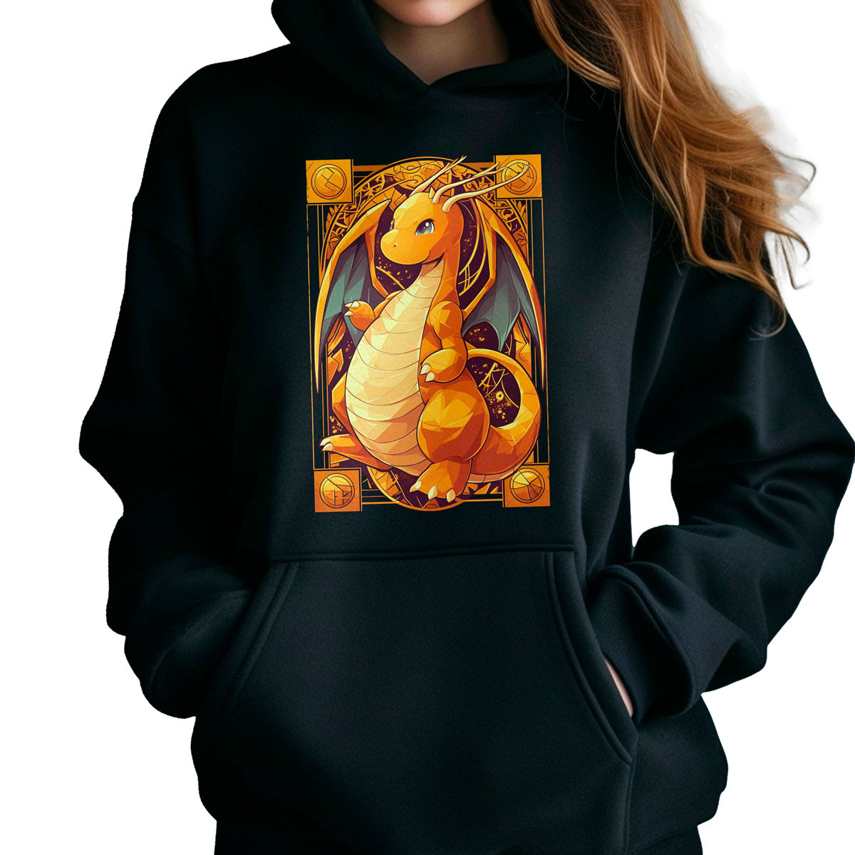 poleron-anime-mujer-dragonite-shiny-negro