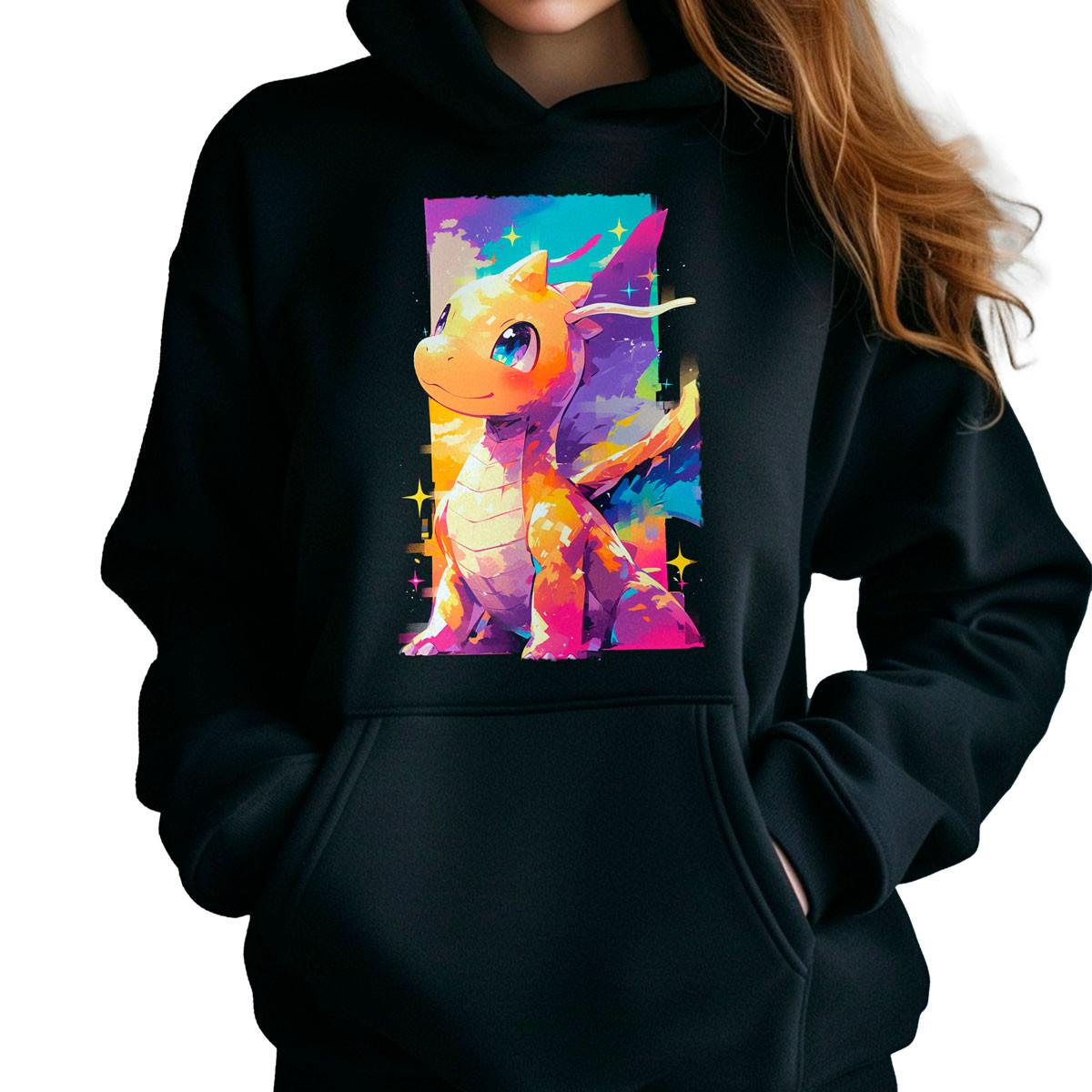 poleron-anime-mujer-dragonite-sketch-capucha-brillante