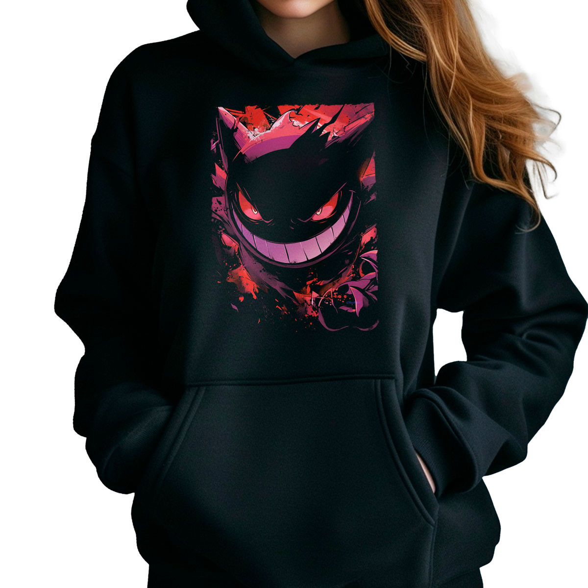 poleron-anime-mujer-estampada-entrenador-gastly-face-pok-mon